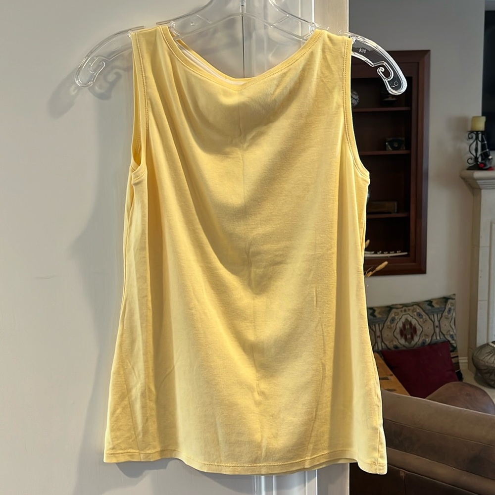 Talbots sleeveless tee